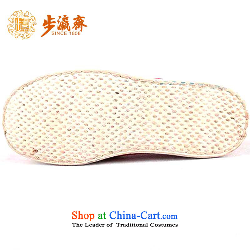 Genuine old step-young of Ramadan Old Beijing mesh upper hand bottom thousands of children shoes stylish non-slip elastic port Children shoes child satin generation single shoe red 20 yards /15cm, step-young of Ramadan , , , shopping on the Internet