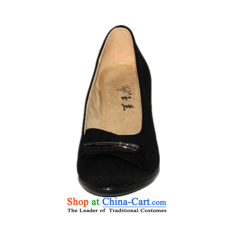 Magnolia Old Beijing mesh upper classic womens business work shoes with black 39 Magnolia.... 2312-1034 shopping on the Internet