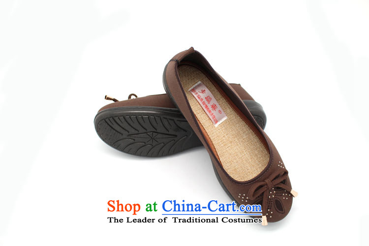 The Chinese old step-young of Ramadan Old Beijing mesh upper new women shoes flat bottom anti-slip Vogue girl single shoe 4A03 temperament brown 38 pictures, prices, brand platters! The elections are supplied in the national character of distribution, so action, buy now enjoy more preferential! As soon as possible.