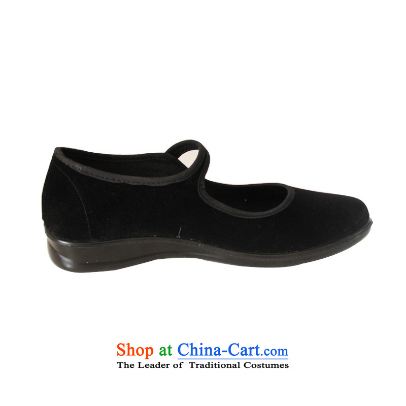 C.o.d. step Fuxiang of Old Beijing stylish single shoes work shoes women shoes Flat Black generation step 37, Fuk Cheung shopping on the Internet has been pressed.