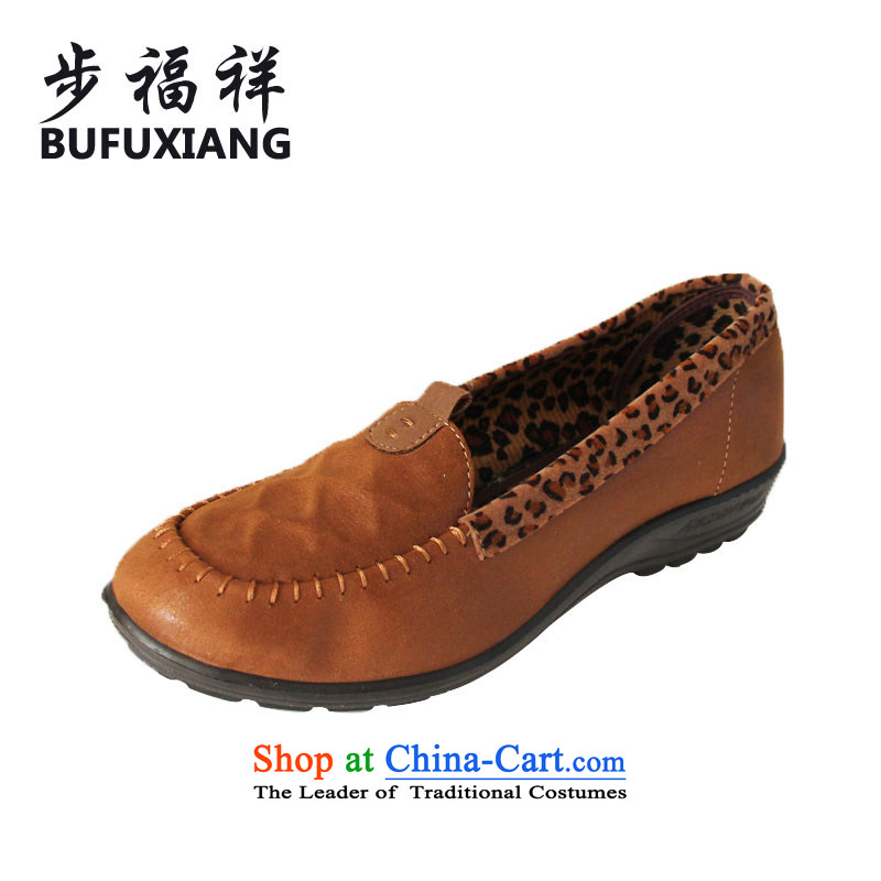 Step Fuxiang of Old Beijing mesh upper stylish casual shoes single women shoes 901 and color 38