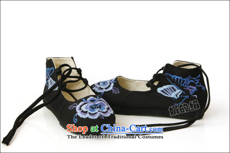 The silk autumn old Beijing mesh upper ethnic embroidered shoes bottom of thousands of women shoes blue strap flat bottom click Shoes, Casual Shoes 031 Black 35 pictures, prices, brand platters! The elections are supplied in the national character of distribution, so action, buy now enjoy more preferential! As soon as possible.