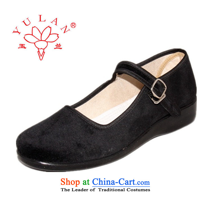 Magnolia Old Beijing mesh upper with traditional elderly people in the Philippines with Ms. 2312-719 mesh upper black 36