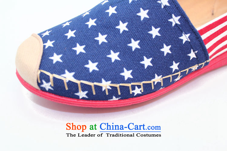 The Chinese old step-young of Ramadan Old Beijing mesh upper streaks stars anti-slip wear fashionable casual women single gift shoes C100-1 womens single shoe blue 39 pictures, prices, brand platters! The elections are supplied in the national character of distribution, so action, buy now enjoy more preferential! As soon as possible.