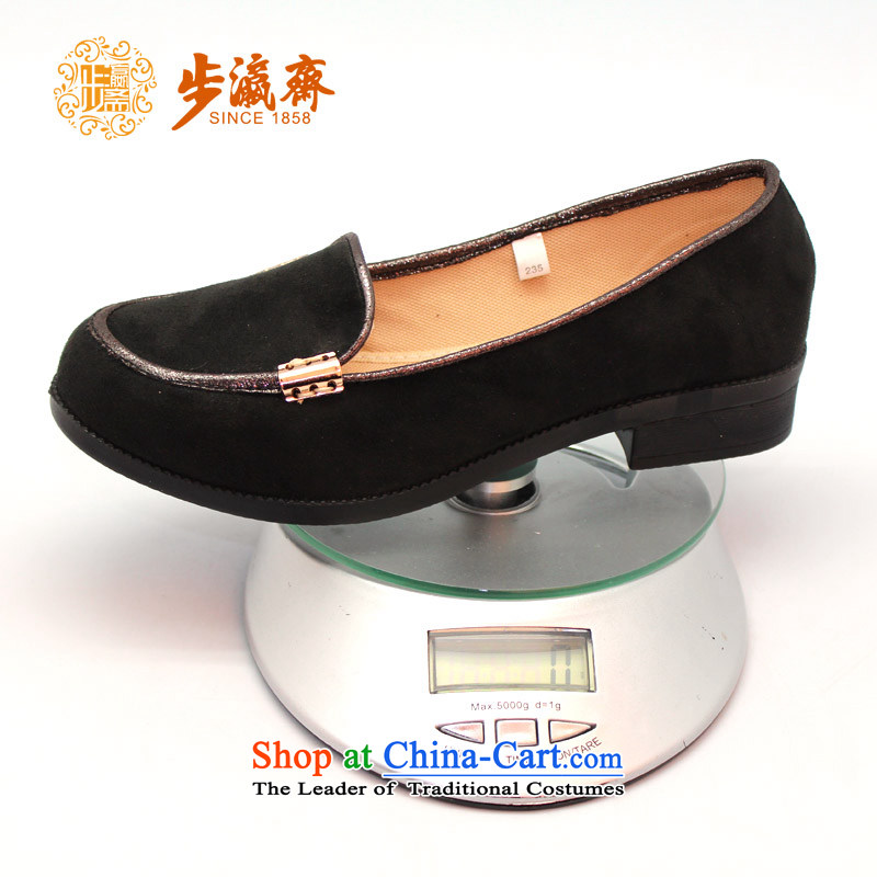 The Chinese old step-young of Old Beijing mesh upper slip Ramadan wear shoes gift home leisure shoes shoe womens single shoe womens single black shoes B2339 step 39, Ying Ramadan , , , shopping on the Internet