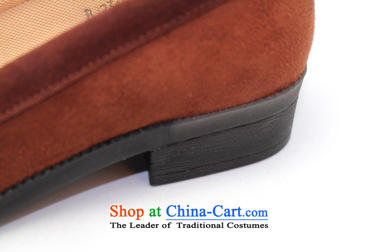The Chinese old step-young of Old Beijing mesh upper slip Ramadan wear shoes gift home leisure shoes shoe womens single shoe womens single black shoes B2343 37 pictures, prices, brand platters! The elections are supplied in the national character of distribution, so action, buy now enjoy more preferential! As soon as possible.