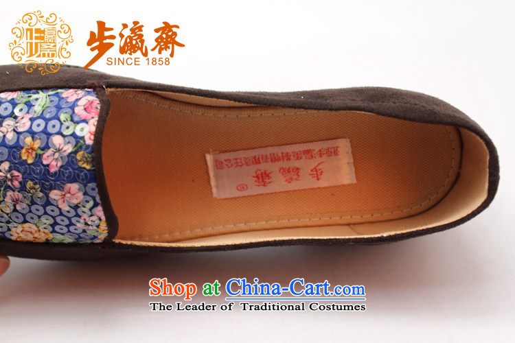 The Chinese old step-young of Old Beijing mesh upper slip Ramadan wear shoes gift home leisure shoes shoe womens single shoe womens single black shoes B2347 36 pictures, prices, brand platters! The elections are supplied in the national character of distribution, so action, buy now enjoy more preferential! As soon as possible.