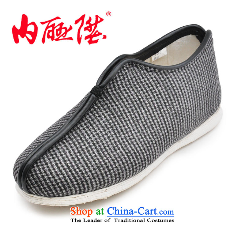 Inline l female cotton shoes, in thousands of mesh upper floor of cotton shoes is smart casual shoes of Old Beijing 8251 Light Violet 38