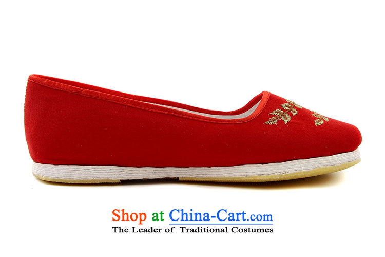 Genuine old step-young of Ramadan Old Beijing mesh upper hand-thousand-layer backplane embroidery mother Lady's temperament shoes film red willow pattern women shoes red (increased) 47 pictures, prices, brand platters! The elections are supplied in the national character of distribution, so action, buy now enjoy more preferential! As soon as possible.