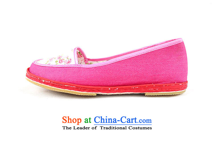 Genuine old step-young of Ramadan Old Beijing mesh upper hand bottom thousands of embroidered mother Lady's temperament apply glue to the bottom of the shoes red cowboy women shoes violet (increased) 47 pictures, prices, brand platters! The elections are supplied in the national character of distribution, so action, buy now enjoy more preferential! As soon as possible.