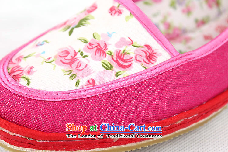 Genuine old step-young of Ramadan Old Beijing mesh upper hand bottom thousands of embroidered mother Lady's temperament apply glue to the bottom of the shoes red cowboy women shoes violet (increased) 47 pictures, prices, brand platters! The elections are supplied in the national character of distribution, so action, buy now enjoy more preferential! As soon as possible.