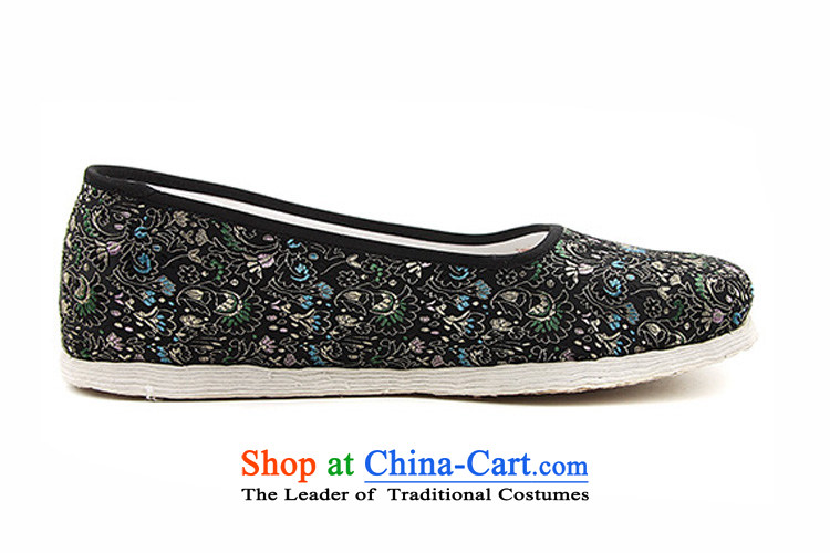 The Chinese old step-young of Ramadan Old Beijing mesh upper hand bottom thousands of embroidered mother Lady's temperament shoes thousands of black sea chicken crest RMB Female shoes black 35 pictures, prices, brand platters! The elections are supplied in the national character of distribution, so action, buy now enjoy more preferential! As soon as possible.