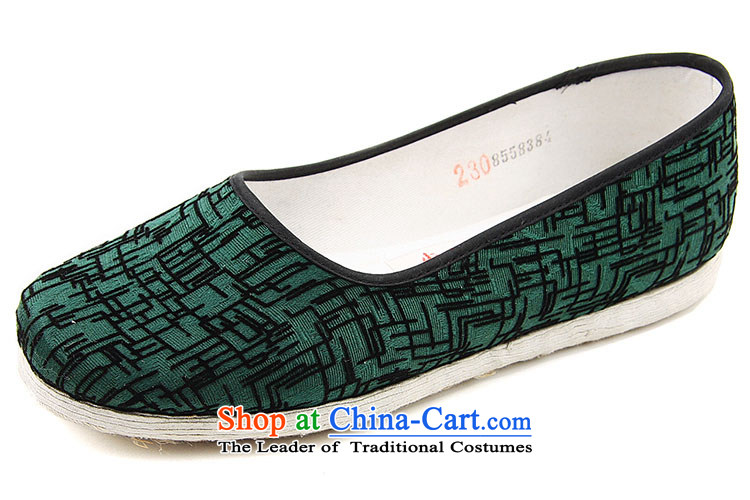 The Chinese old step-young of Ramadan Old Beijing mesh upper hand bottom thousands of Mother Nature streaks lady's shoe army green velvet sea RMB Female shoes green 35 pictures, prices, brand platters! The elections are supplied in the national character of distribution, so action, buy now enjoy more preferential! As soon as possible.