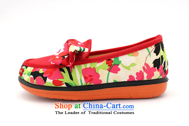 Genuine old step-young of Old Beijing mesh upper spring and autumn Ramadan) Children shoes anti-slip soft bottoms baby children wear shoes B106-591 single Children shoes red 26 yards /18cm picture, prices, brand platters! The elections are supplied in the national character of distribution, so action, buy now enjoy more preferential! As soon as possible.