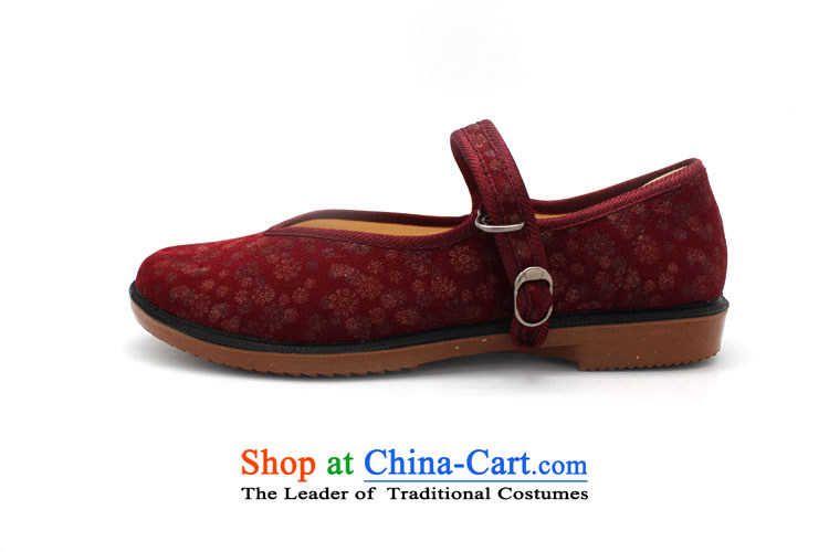 The Chinese old step-young of Ramadan Old Beijing mesh upper with non-slip to leisure Mother stay temperament womens single women shoes W30-504 shoes red 40 pictures, prices, brand platters! The elections are supplied in the national character of distribution, so action, buy now enjoy more preferential! As soon as possible.