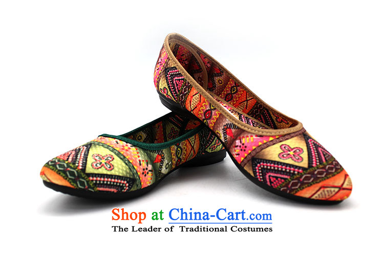 The Chinese old step-young of Ramadan Old Beijing mesh upper slip resistant shoe wear sleeve leisure gift temperament home women shoes 66123 Green 38 pictures, prices, brand platters! The elections are supplied in the national character of distribution, so action, buy now enjoy more preferential! As soon as possible.