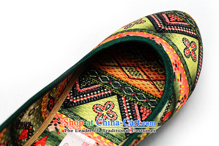 The Chinese old step-young of Ramadan Old Beijing mesh upper slip resistant shoe wear sleeve leisure gift temperament home women shoes 66123 Green 38 pictures, prices, brand platters! The elections are supplied in the national character of distribution, so action, buy now enjoy more preferential! As soon as possible.