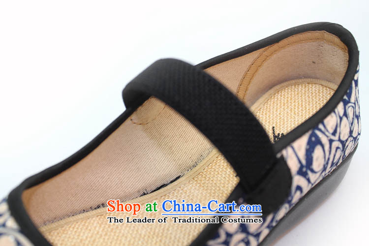 Genuine old step-young of Old Beijing mesh upper women Ramadan single buckles with Divotted temperament lady shoes shoe Dance Shoe 1296 womens single shoe blue 41 pictures, prices, brand platters! The elections are supplied in the national character of distribution, so action, buy now enjoy more preferential! As soon as possible.