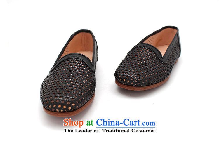 The Chinese old step-Fitr Old Beijing manually Shoes, Leather, click Internet girl shoe mother Lady's temperament cattle web tabs on shoes women shoes black 35 pictures, prices, brand platters! The elections are supplied in the national character of distribution, so action, buy now enjoy more preferential! As soon as possible.