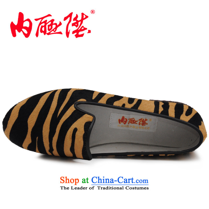 The Female leather upper with mesh l-wild small inserts in smart casual old Beijing 7243A mesh upper yellow 38, inline l , , , shopping on the Internet