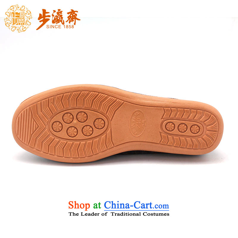 The Chinese old step-young of Old Beijing mesh upper slip Ramadan wear shoes gift home leisure shoes shoe women shoes 55009 34-step Ramadan Brown , , , shopping on the Internet