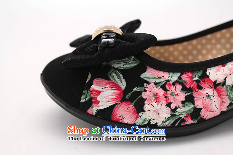 The Chinese old step-mesh upper spring Ramadan Old Beijing New Leisure gift to the single mother process B2176 shoes women shoes black 39 pictures, prices, brand platters! The elections are supplied in the national character of distribution, so action, buy now enjoy more preferential! As soon as possible.