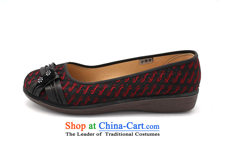The Chinese old step-young of Ramadan Old Beijing New Anti-slip stylish mesh upper magnetic gift shoe soft bottoms womens single  women shoes F16-1 shoes black 35 pictures, prices, brand platters! The elections are supplied in the national character of distribution, so action, buy now enjoy more preferential! As soon as possible.