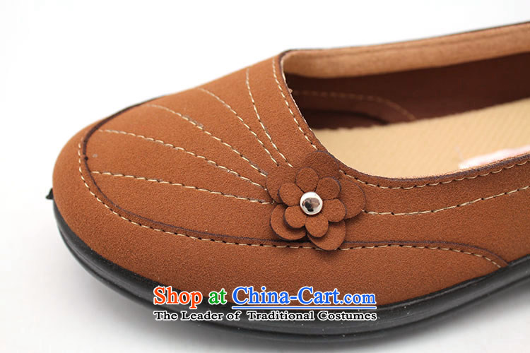 The Chinese old step-mesh upper spring Ramadan Old Beijing New) served by the mother stay temperament womens single shoe 3A5-1 shoes womens single shoe brown 39 pictures, prices, brand platters! The elections are supplied in the national character of distribution, so action, buy now enjoy more preferential! As soon as possible.
