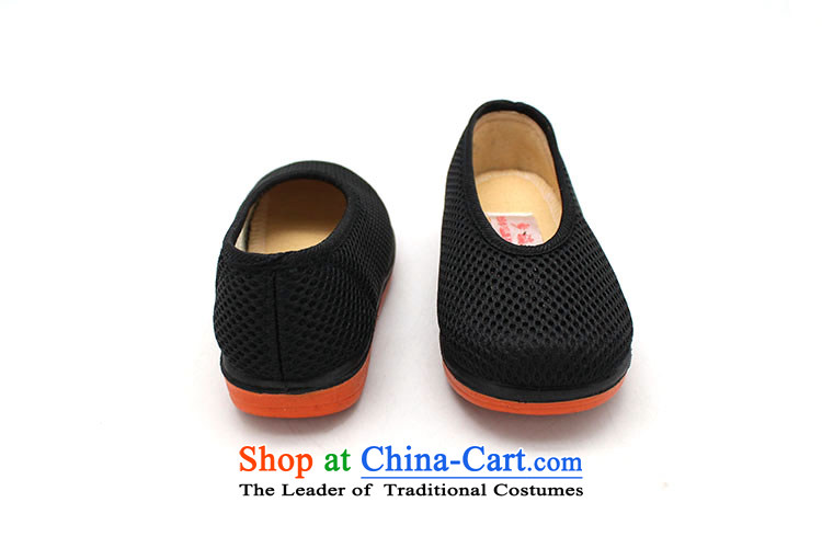 The Chinese old step-young of Ramadan Old Beijing Summer new slip mesh upper with stylish CHILDREN SHOES WITH SOFT, baby shoes B37-229 black 20 yards /15cm picture, prices, brand platters! The elections are supplied in the national character of distribution, so action, buy now enjoy more preferential! As soon as possible.