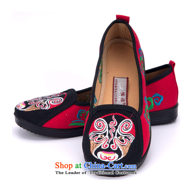 Better well old Beijing mesh upper spring and summer embroidered shoes women shoes retro foot ring tie fashion woman shoes of ethnic masks embroidered shoes 280-53 moms black 38, better Fuk (JIAFU) , , , shopping on the Internet
