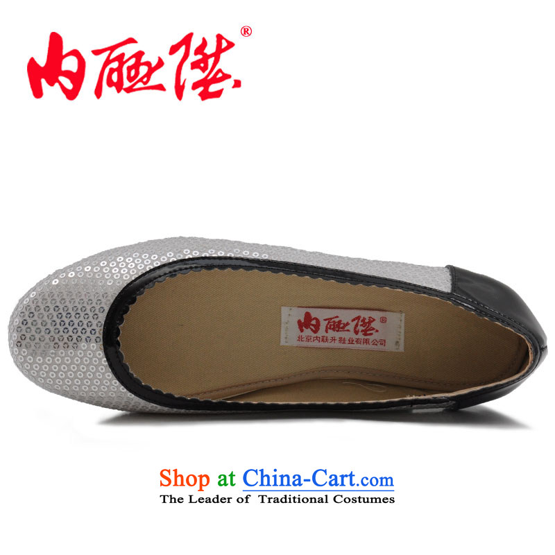 Inline l women shoes Ms. mesh upper spring and autumn in stylish and cozy sea old Beijing 6747 mesh upper silver 38, inline l , , , shopping on the Internet