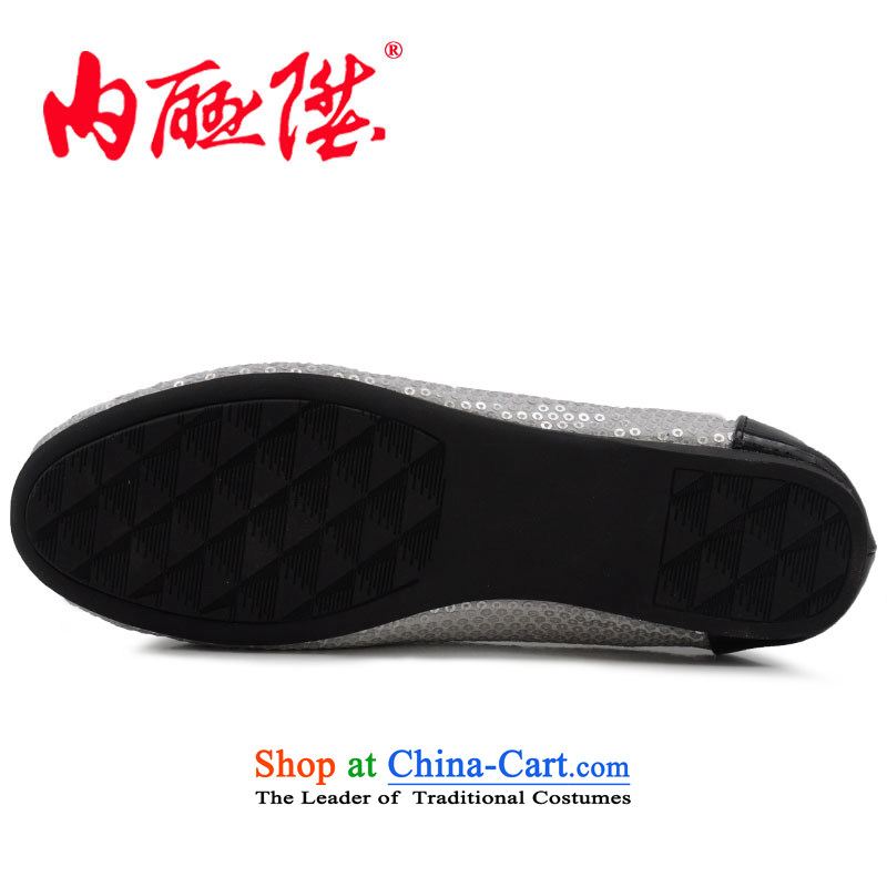 Inline l women shoes Ms. mesh upper spring and autumn in stylish and cozy sea old Beijing 6747 mesh upper silver 38, inline l , , , shopping on the Internet