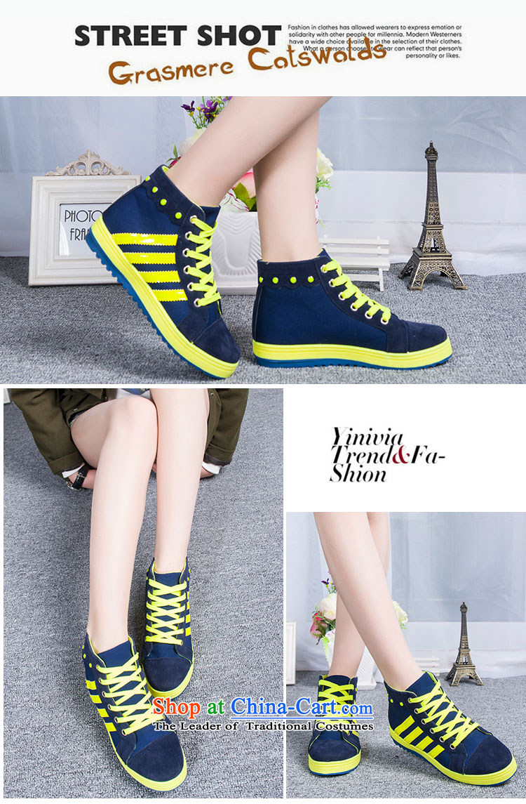 The new 2014-fat, Mrs leisure shoes wild thick cake canvas shoes leisure shoes blue 38 pictures, prices, brand platters! The elections are supplied in the national character of distribution, so action, buy now enjoy more preferential! As soon as possible.