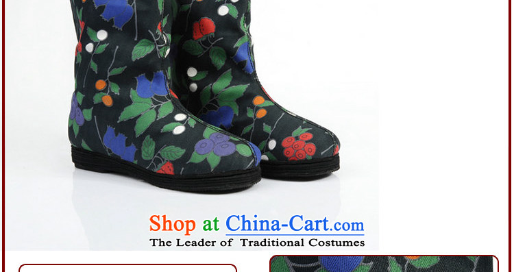 Charlene Choi this court of Old Beijing mesh upper women shoes female bootie stamp retro wild round head women shoes bottom thousands of adhesive film mother shoe - Viticulture blue 40 pictures, prices, brand platters! The elections are supplied in the national character of distribution, so action, buy now enjoy more preferential! As soon as possible.