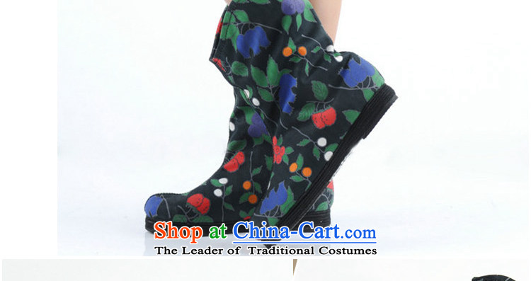Charlene Choi this court of Old Beijing mesh upper women shoes female bootie stamp retro wild round head women shoes bottom thousands of adhesive film mother shoe - Viticulture blue 40 pictures, prices, brand platters! The elections are supplied in the national character of distribution, so action, buy now enjoy more preferential! As soon as possible.