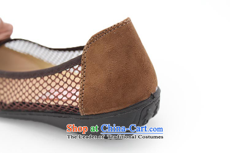 The Chinese old step-young of Old Beijing mesh upper women Ramadan sandals mesh anti-slip leisure gift shoes shoe Dance Shoe LL-01 brown 39 pictures, prices, brand platters! The elections are supplied in the national character of distribution, so action, buy now enjoy more preferential! As soon as possible.