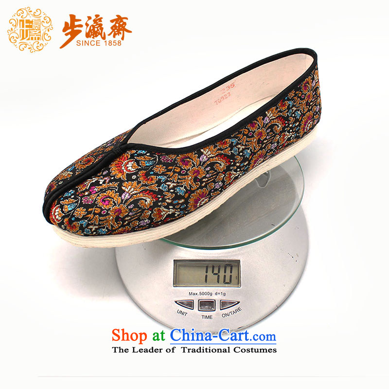 The Chinese old step-young of Ramadan Old Beijing mesh upper boutique gift manually bottom thousands of women shoes in the bottom of the mother 000 elderly lady cockscomb flowers come in?37