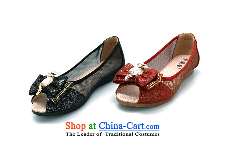 The Chinese old step-young of Ramadan Old Beijing mesh upper mesh anti-slip leisure gift shoes shoe Dance Shoe female sandals B2386 black 39 pictures, prices, brand platters! The elections are supplied in the national character of distribution, so action, buy now enjoy more preferential! As soon as possible.