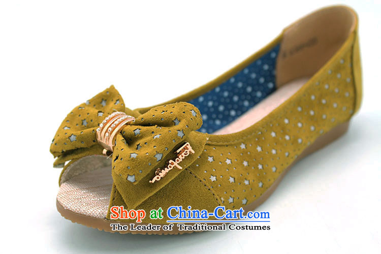 The Chinese old step-young of Ramadan Old Beijing mesh upper mesh anti-slip leisure gift shoes shoe Dance Shoe sandals B2388 female yellow green 37 pictures, prices, brand platters! The elections are supplied in the national character of distribution, so action, buy now enjoy more preferential! As soon as possible.