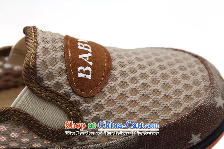 The Chinese old step-young of Ramadan Old Beijing Summer Children shoes, mesh upper with anti-slip soft bottoms baby children wear sandals B31-832 brown 28 yards /19cm picture, prices, brand platters! The elections are supplied in the national character of distribution, so action, buy now enjoy more preferential! As soon as possible.