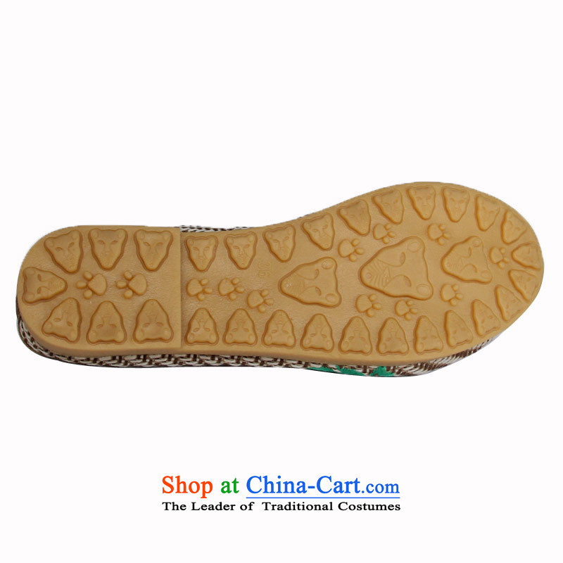 Yong-sung Xuan Old Beijing embroidered shoes stylish single shoe ethnic embroidered shoes, casual women shoes A14-317 coffee-colored 35, Yong-sung Hennessy Road , , , shopping on the Internet