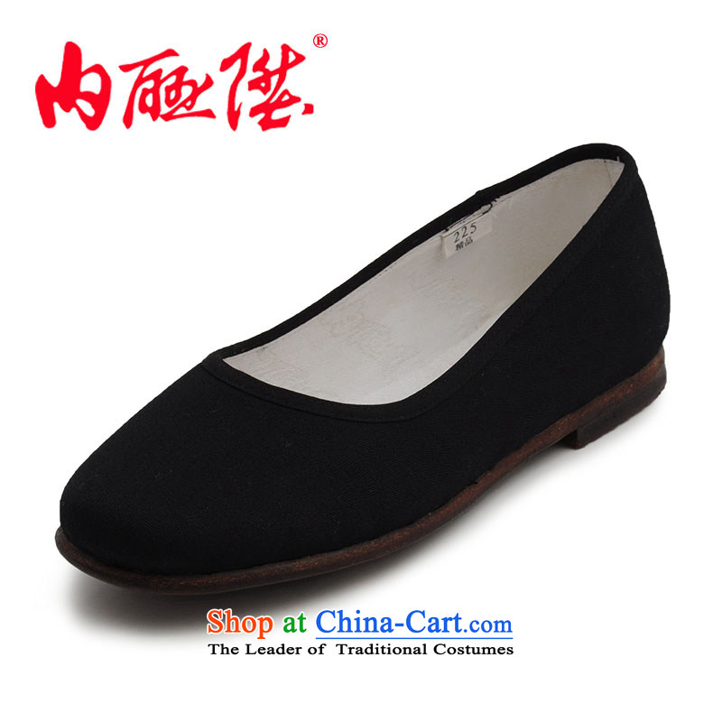 Inline l women shoes parquet floor dress is Pierre-hae yuan shoes during the spring and autumn stylish old Beijing 7206A mesh upper black 36