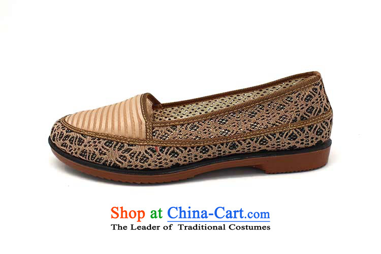 The Chinese old step-young of Old Beijing mesh upper women Ramadan sandals mesh anti-slip leisure gift shoes shoe Dance Shoe C128-664 beige 35 pictures, prices, brand platters! The elections are supplied in the national character of distribution, so action, buy now enjoy more preferential! As soon as possible.