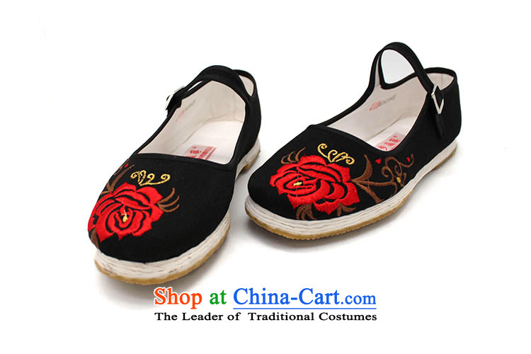 The Chinese old step-young of Ramadan Old Beijing mesh upper hand bottom thousands of Mother Nature streaks lady's shoe film A-14 woman shoes black 38 pictures, prices, brand platters! The elections are supplied in the national character of distribution, so action, buy now enjoy more preferential! As soon as possible.