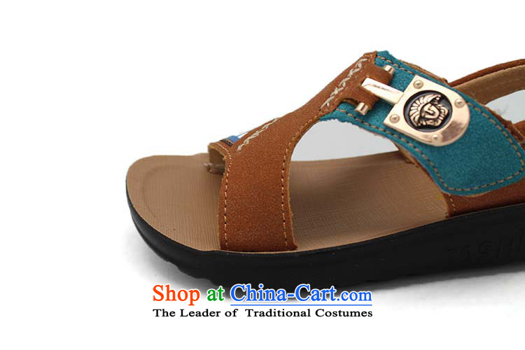 The Chinese old step-young of Ramadan Old Beijing Summer Children shoes, mesh upper with anti-slip soft bottoms baby children wear sandals T1408 Children shoes green 31 yards /20.5cm picture, prices, brand platters! The elections are supplied in the national character of distribution, so action, buy now enjoy more preferential! As soon as possible.