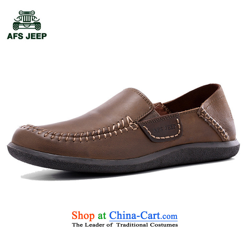 Field 4 Jeep Spring New Daily leisure leather hip trendy fashion shoes red brown 39 2,556 field jeep (AFS).... JEEP shopping on the Internet