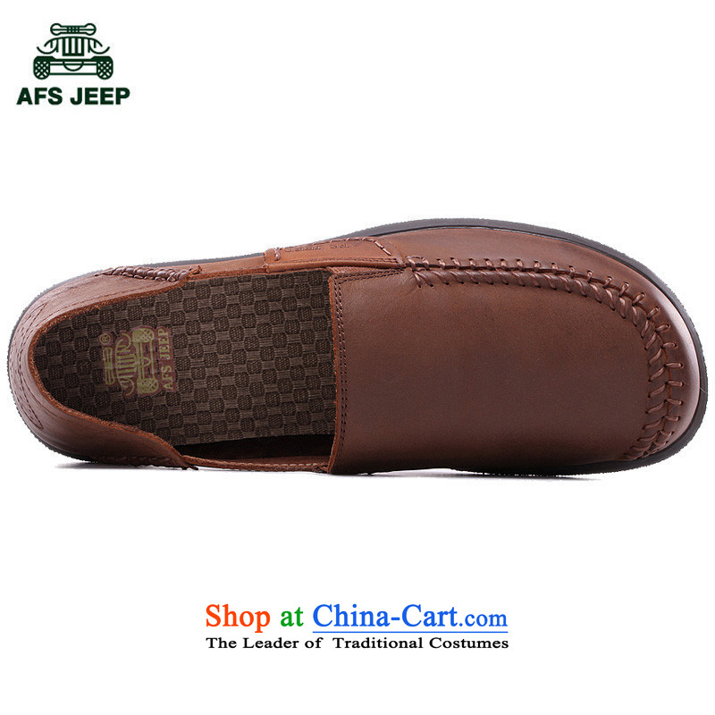 Field 4 Jeep Spring New Daily leisure leather hip trendy fashion shoes red brown 39 2,556 field jeep (AFS).... JEEP shopping on the Internet