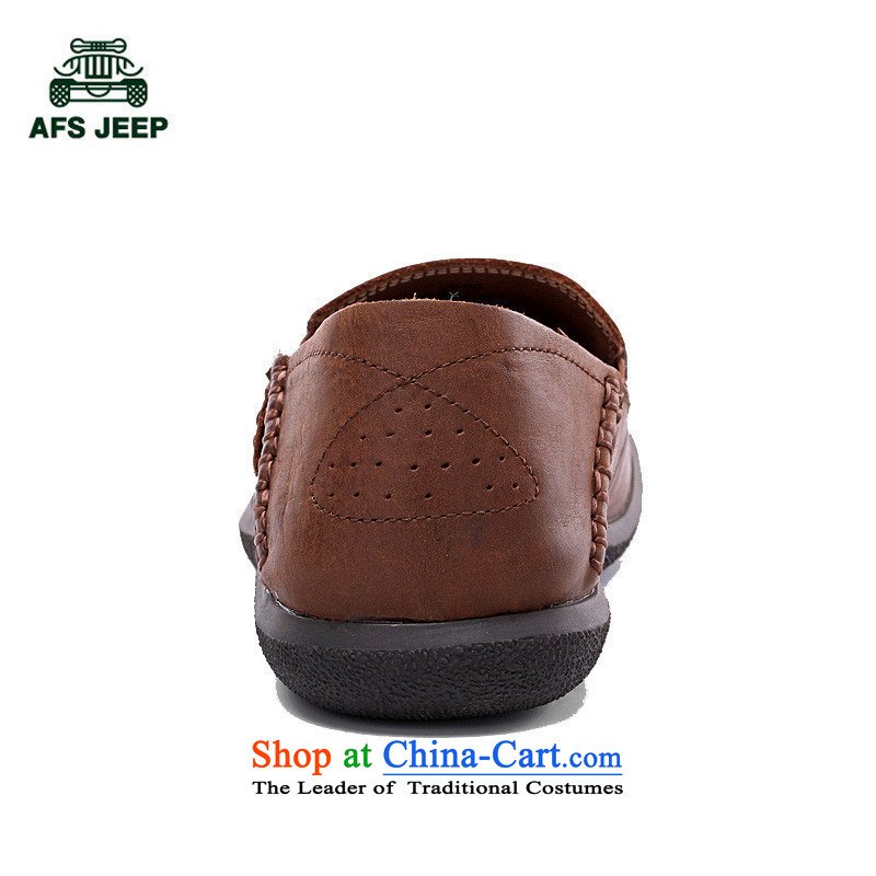 Field 4 Jeep Spring New Daily leisure leather hip trendy fashion shoes red brown 39 2,556 field jeep (AFS).... JEEP shopping on the Internet