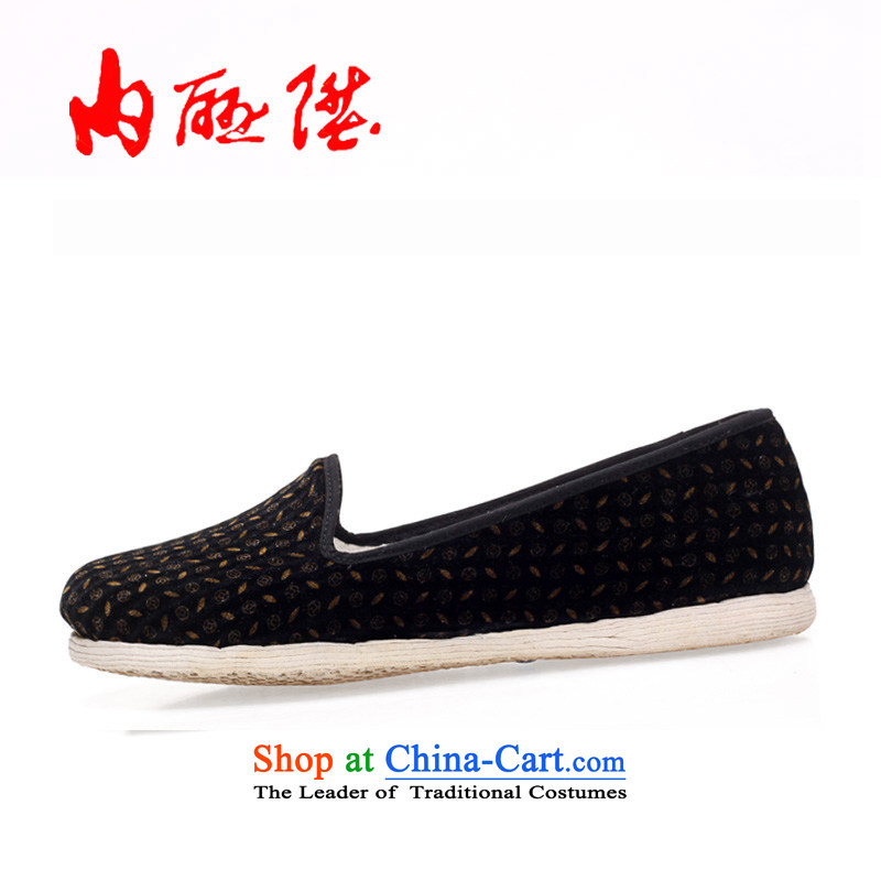 Inline l old Beijing mesh upper-gon thousands of bottom female encryption on tabs on the chemical fiber Tangyan, hand-made shoes 8233A 8233A 34