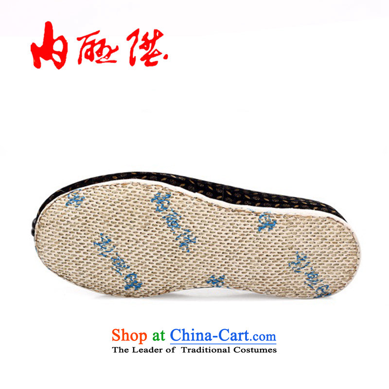 The rise of Old Beijing mesh upper hand on the bottom of the encryption chemical fiber cotton cotton shoes Beijing 8243A mesh upper Black Denim 38, inline l , , , shopping on the Internet